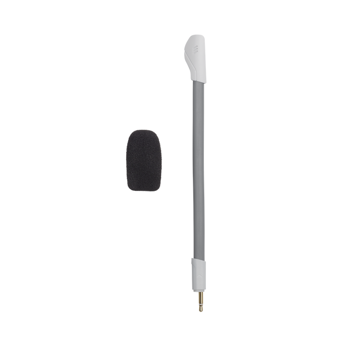 JBL Quantum 100 - White - Wired over-ear gaming headset with flip-up mic - Detailshot 7 image number null